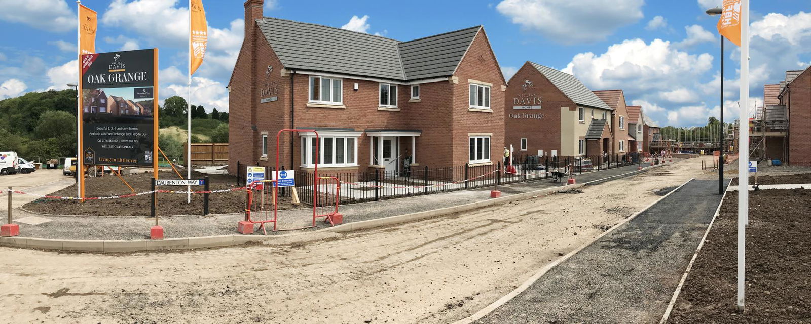 Value Engineered Road for Oak Grange housing development Wrekin